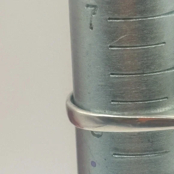 Sterling Silver 925 Sapphire Blue Cluster Ring NWOT - Picture 8 of 9